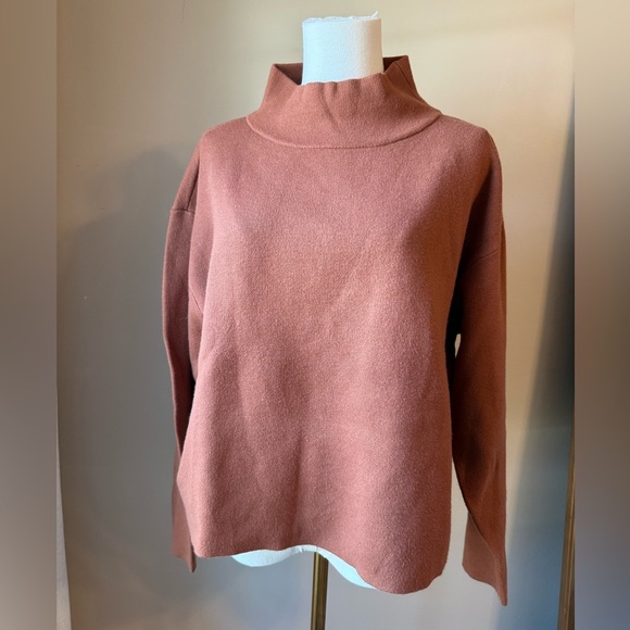 Maeve Sweaters - Maeve Mock Neck Sweater
